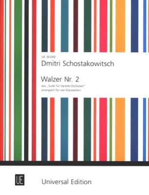 Valse n° 2 de la «Jazz Suite» - 4 Clarinettes - CHOSTAKOVITCH