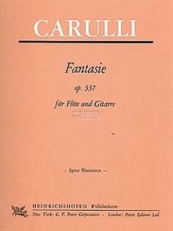 Fantaisie Ferdinando Carulli Partition Duos