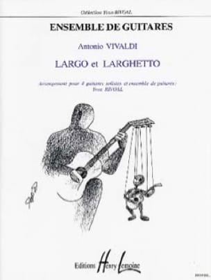 Largo & Larghetto - 5 Guitares VIVALDI Partition Guitare
