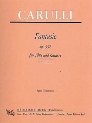 Fantaisie Ferdinando Carulli Partition Duos