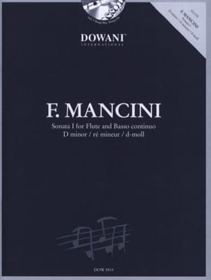 Sonate 1 en ré min. - Flûte et Bc - Francesco Mancini - Partition