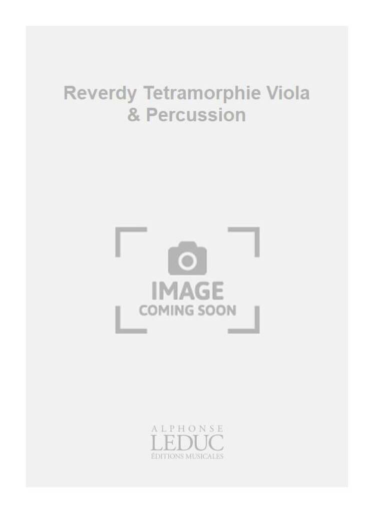 Tetramorphie Michèle Reverdy Partition