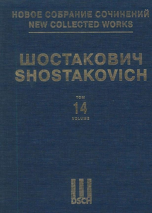 Symphony No. 14 Op. 135 Dmitri Chostakovitch Partition Grand format
