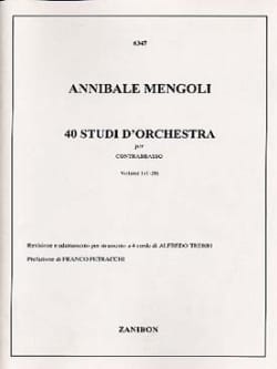 40 Studi D'orchestra Volume 1 - Contrabbasso - Annibale Mengoli