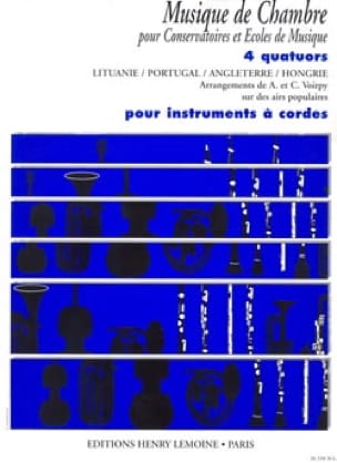 4 Quatuors pour cordes Voirpy C. / Voirpy A. Partition