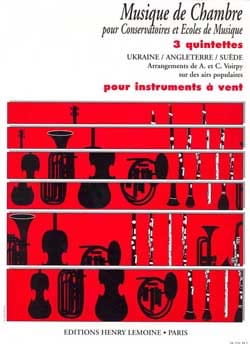 3 Quintettes pour instr. à vent - Voirpy A. / Voirpy C. - Partition