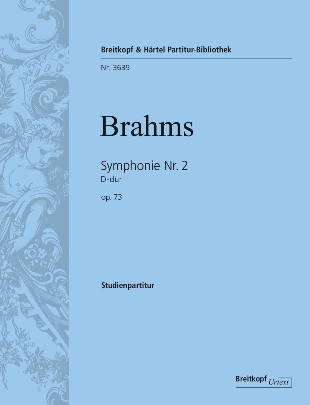 Symphonie N° 2 D-Dur Op. 73 BRAHMS Partition Petit format