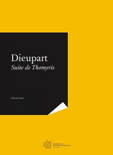 Suite de Thomyris - Conducteur Charles François Dieupart Partition