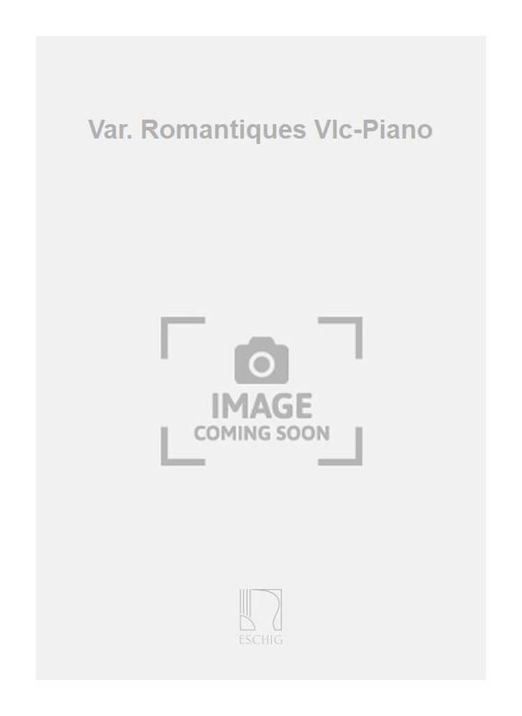 Variation romantique Henri Challan Partition Violoncelle