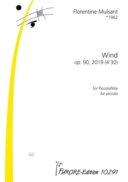 Wind, opus 90 Florentine Mulsant Partition Flûte traversière