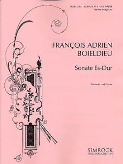 Sonate Mib Majeur - Clarinette - Francois-Adrien Boieldieu - Partition