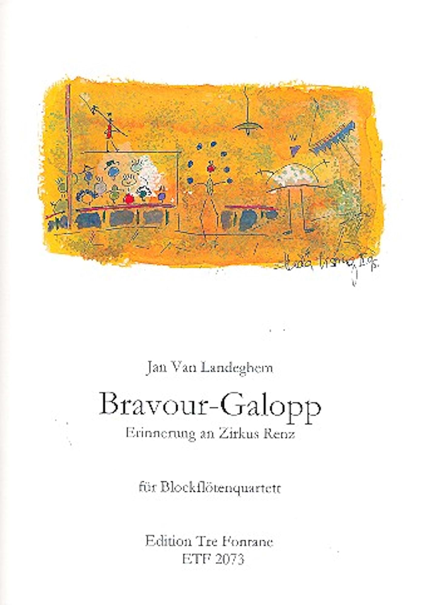 Bravour-Galopp Gustav Peter Partition