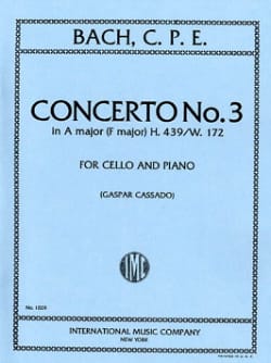 Concerto n° 3 en La majeur transcr. en Fa M