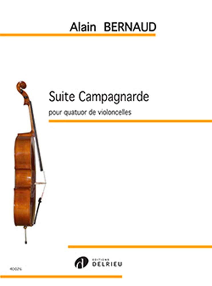 Suite Campagnarde Alain Bernaud Partition Violoncelle