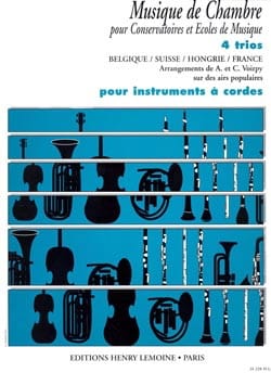 4 Trio pour instruments à cordes A. et C. Voirpy Partition Trios