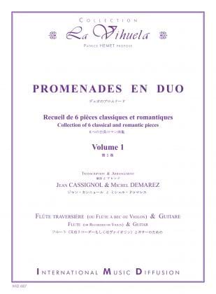 PROMENADES EN DUO Volume 1 compositeurs Divers Partition Duos