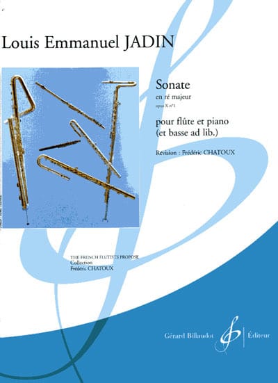 Sonate en ré majeur op. 10 n° 1 - Louis-Emmanuel Jadin - Partition