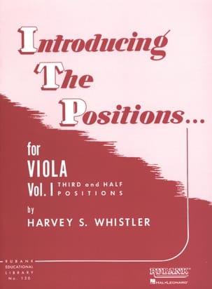 Introducing The Positions Volume 1 Viola - Harvey S . Whistler