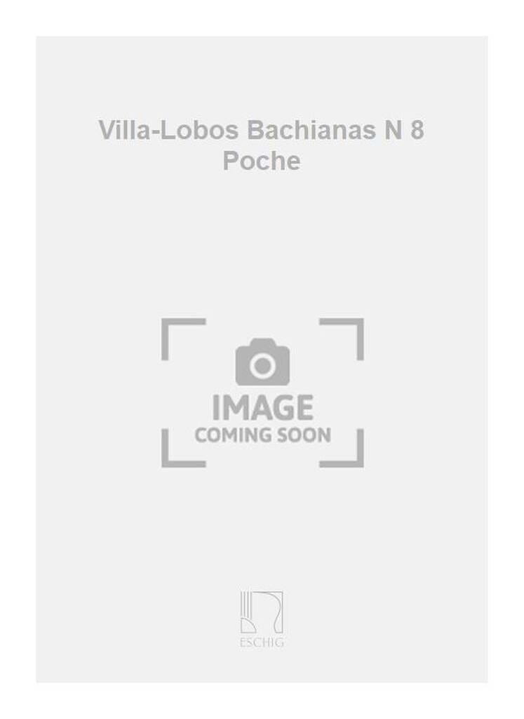 Bachianas Brasileiras N° 8 - Conducteur Format In 16 - VILLA-LOBOS