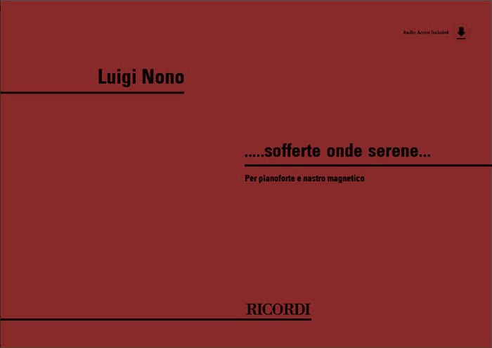 Sofferte onde serene ... Luigi Nono Partition