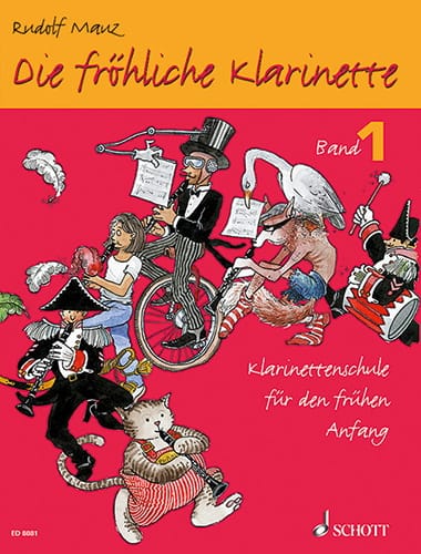 Die fröhliche Klarinette - Bd. 1 Rudolf Mauz Partition Clarinette