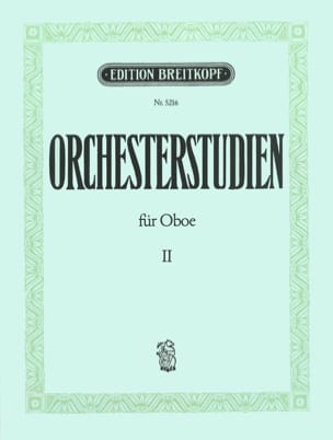 Orchesterstudien Für Oboe Vol.2 Walter Heinze Partition Hautbois