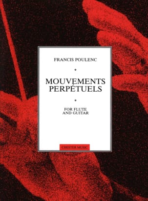 Mouvements perpétuels - Flûte guitare POULENC Partition Duos