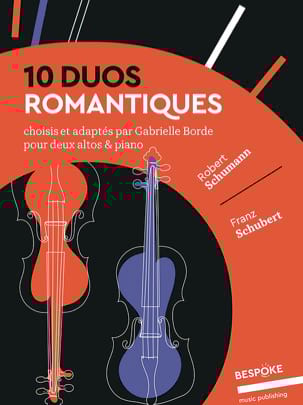 10 duos romantiques pour deux altos et piano Partition Alto