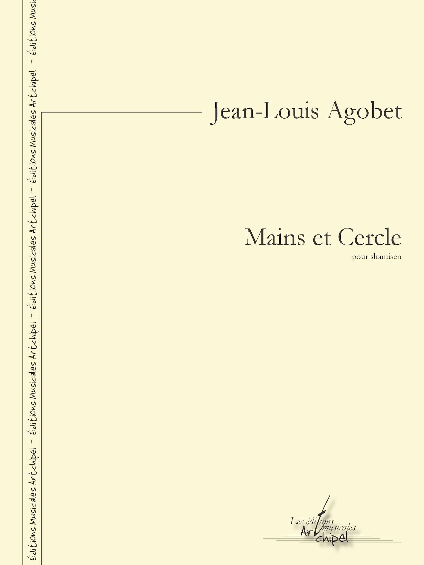 Mains et cercle Jean-Louis Agobet Partition