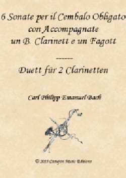 6 Sonates, Wq 92 - Clarinette, Basson et Clavier