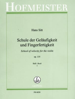 Schule der Geläufikeit.. op. 135 vol. 1 - Violon - Hans Sitt