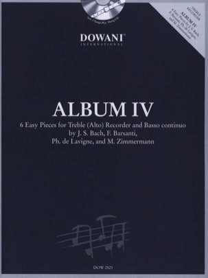 Album 4 - Treble recorder Bc Partition Flûte à bec