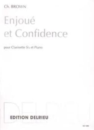 2 Pièces Charles Brown Partition Clarinette