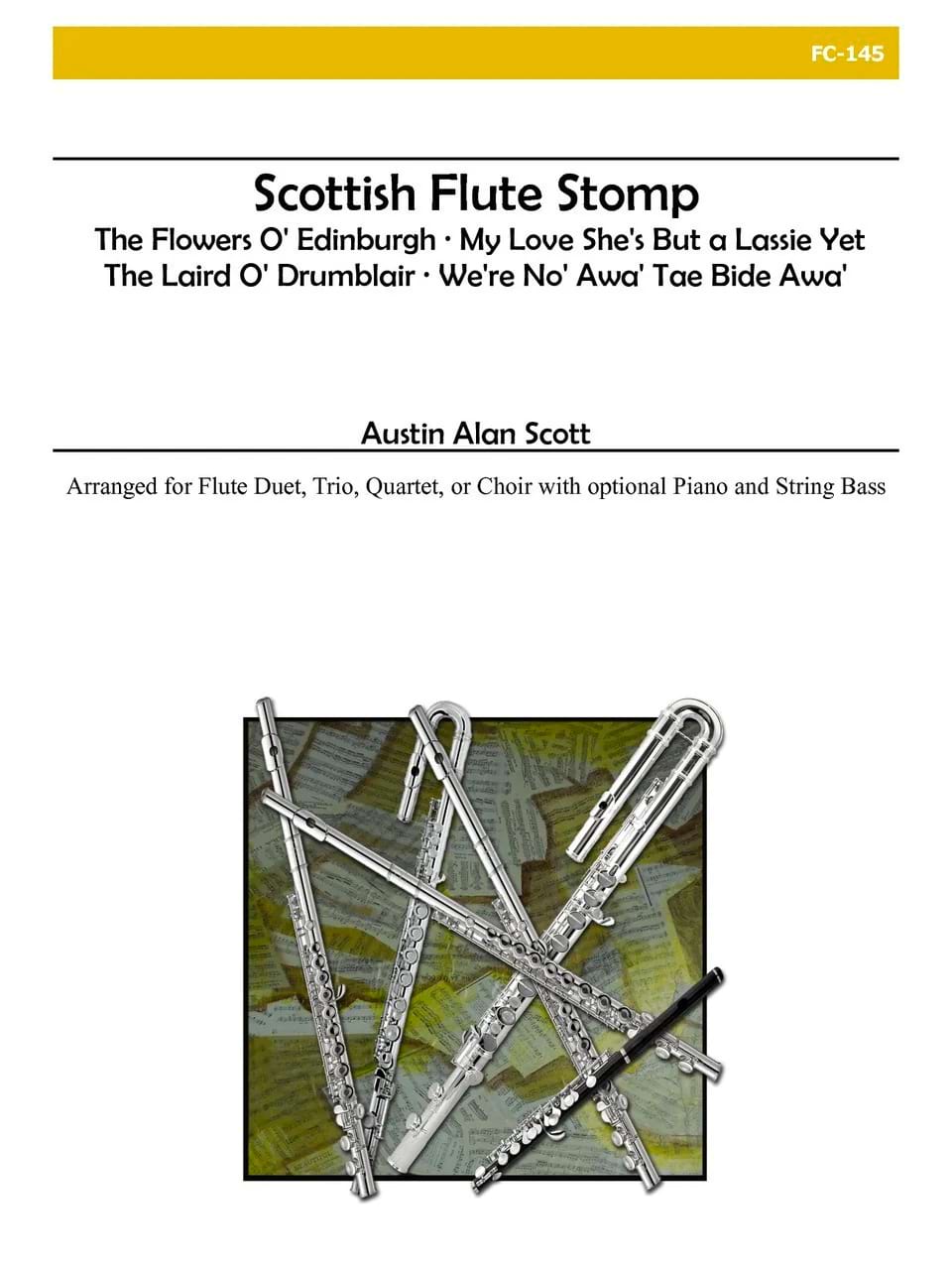 Scottish Flute Stomp Alan Scott Austin Partition Quintettes