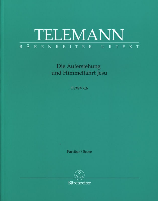 Die Auferstehung und Himmelfahrt Jesu - Conducteur Grand Format