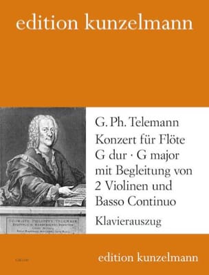 Konzert G-Dur TELEMANN Partition Flûte traversière