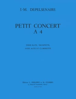 Petit Concert à 4 - conducteur + Parties - Jean-Marie Depelsenaire