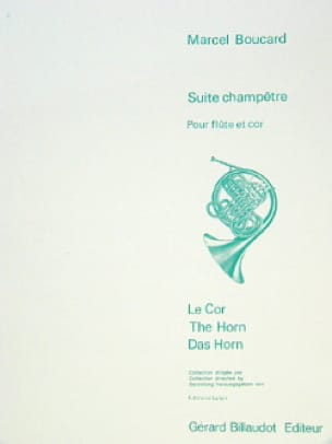 Suite champêtre Marcel Boucard Partition Duos