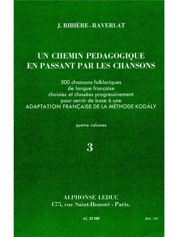 Un chemin pédagogique - Volume 3 - Jacquotte Ribiere-Raverlat
