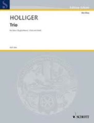 Trio - Oboe Viola Harfe Heinz Holliger Partition