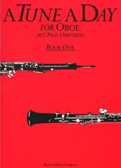 A Tune A Day Volume 1 - Oboe Paul C. Herfurth Partition Hautbois