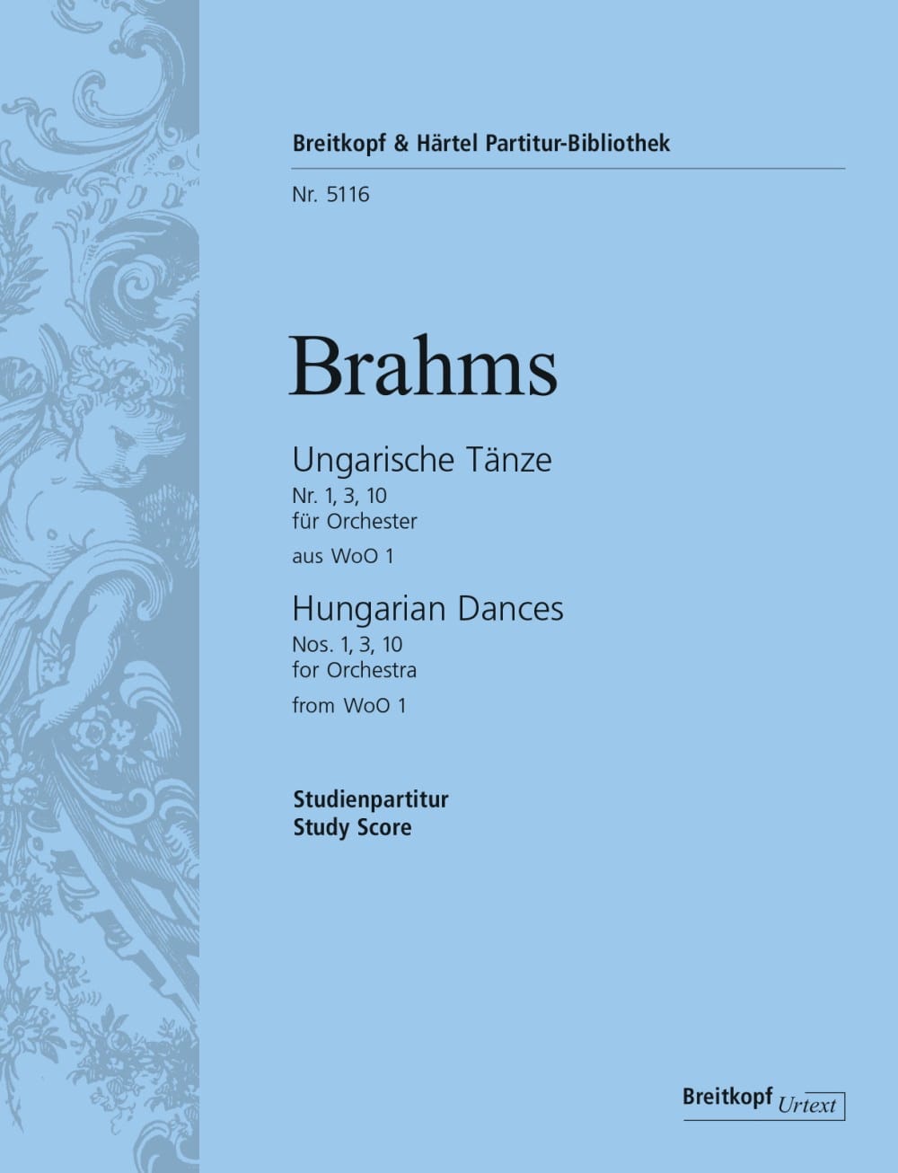 Ungarische Tänze Nr. 1, 3, 10 - Conducteur Poche - BRAHMS - Partition