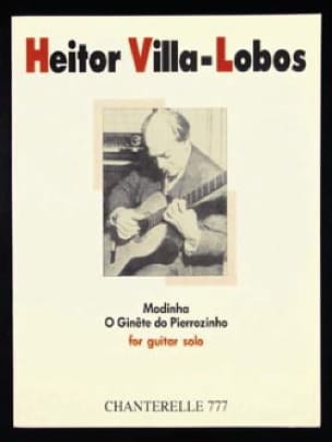 Modinha, O Ginete do Pierozinho VILLA-LOBOS Partition Guitare