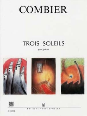 Trois Soleils Jérôme Combier Partition Guitare