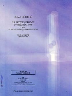 25 Petites études et 6 Récréations - Robert Hériché - Partition