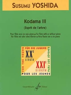 Kodama 3 - Flûte Susumu Yoshida Partition Flûte traversière