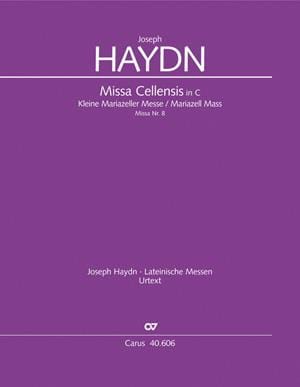Missa Cellensis HAYDN Partition