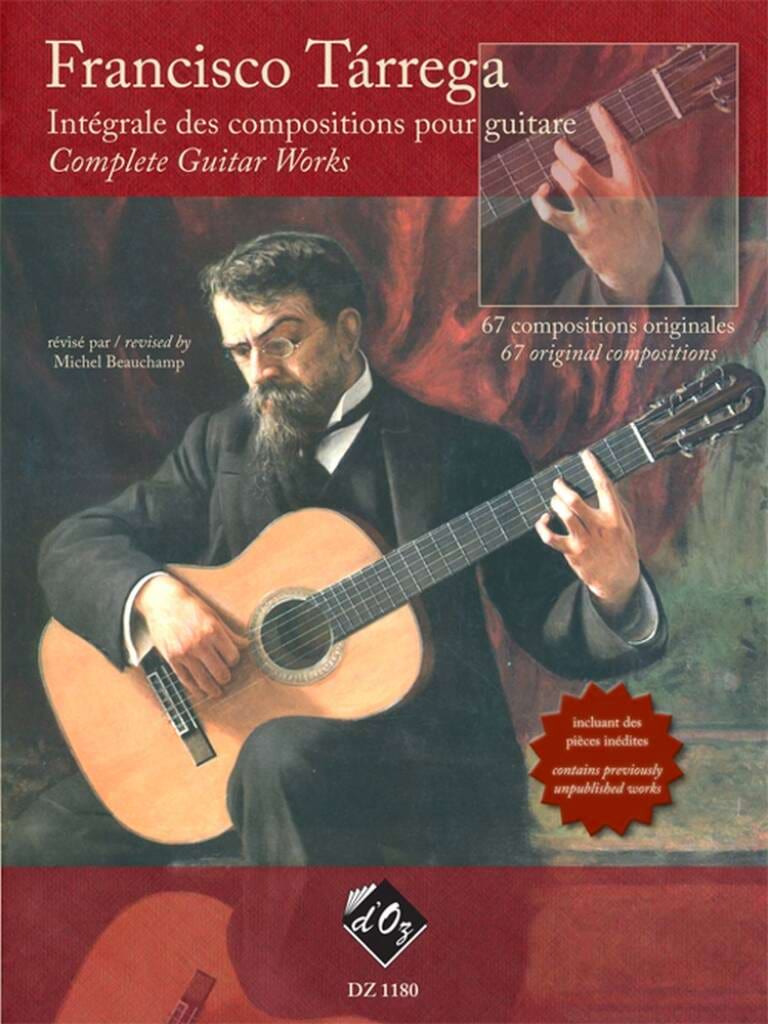 Œuvres complètes pour Guitare TARREGA Partition Guitare