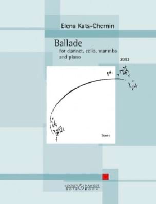 Ballade Elena Kats-Chernin Partition Grand format