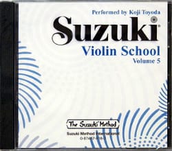 Violin School Vol.5 - CD Seul SUZUKI Partition Violon
